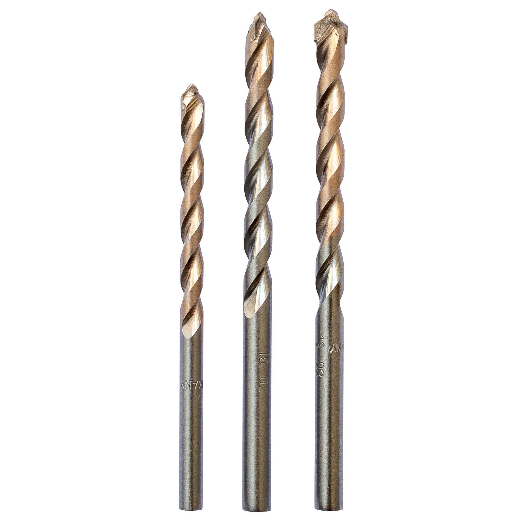 Cassette de 4 forets précision 4, 5, 6, 8mm