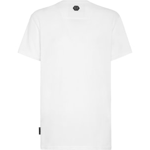PHILIPP PLEIN T-Shirt Round Neck SKULL AND PLEIN