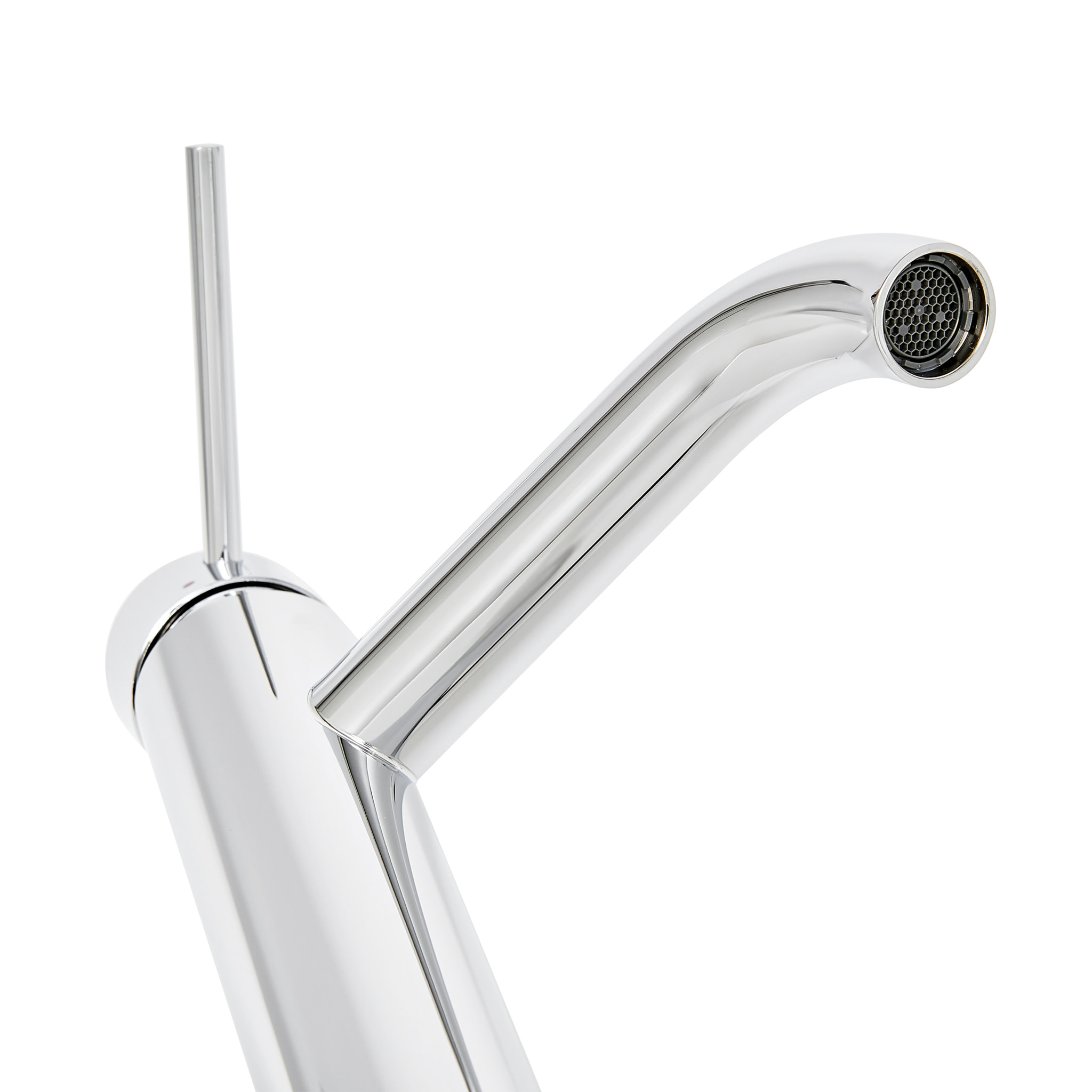 Aurum mitigeur de lavabo 16,5 cm, à levier, sans vidage, chrome brillant (SATBAUR271CR)