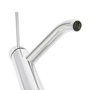 Aurum mitigeur de lavabo 16,5 cm, à levier, sans vidage, chrome brillant (SATBAUR271CR)