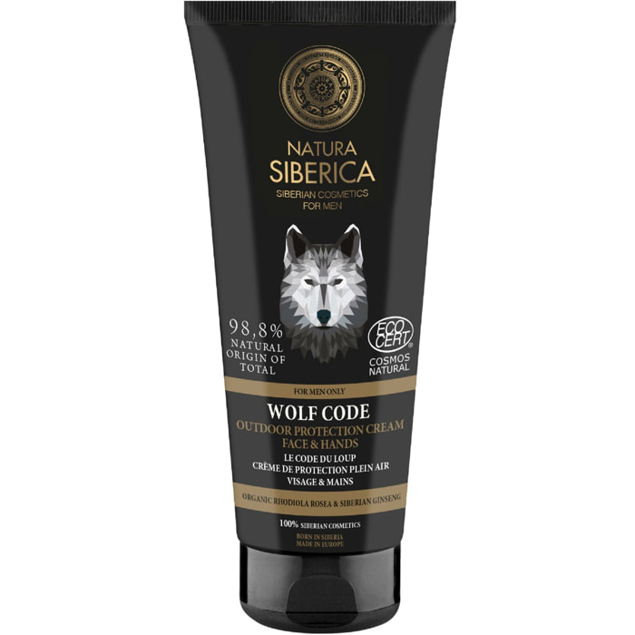 Le Code du Loup - Crème Visage & Mains Homme 2 en 1  80ml