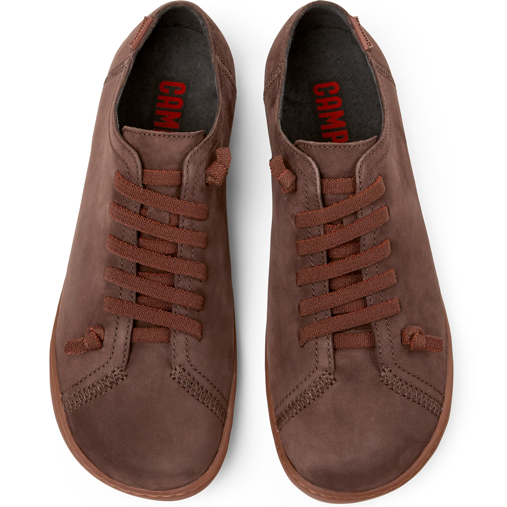 Zapatillas - CAMPER Peu Cami - Marron - Cuero Nubuck