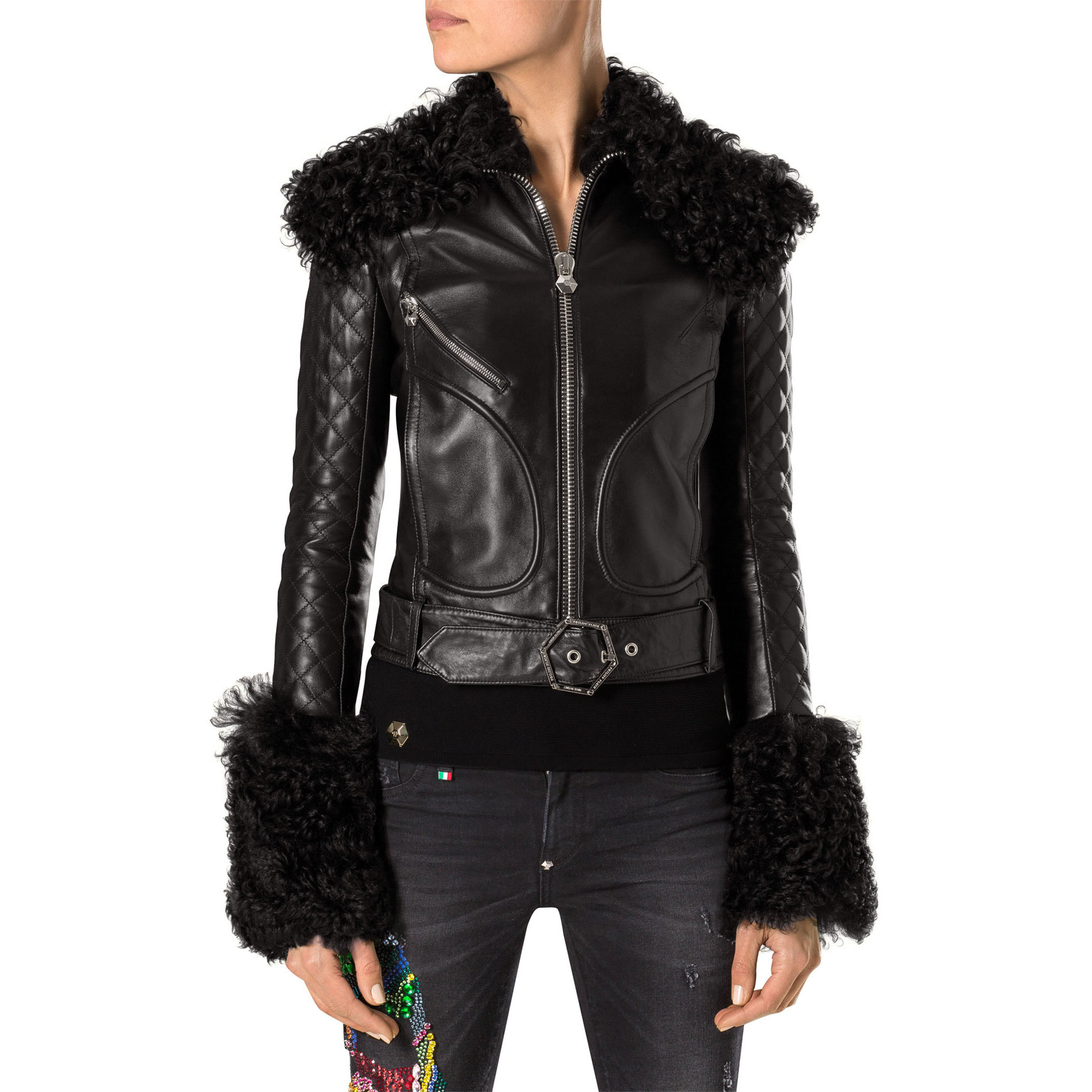 PHILIPP PLEIN jeggings "shield"