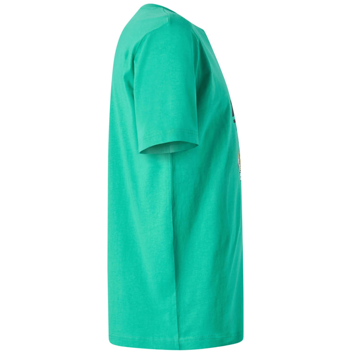 T-Shirts & Top Kappa Uomo Logo Glesto Verde