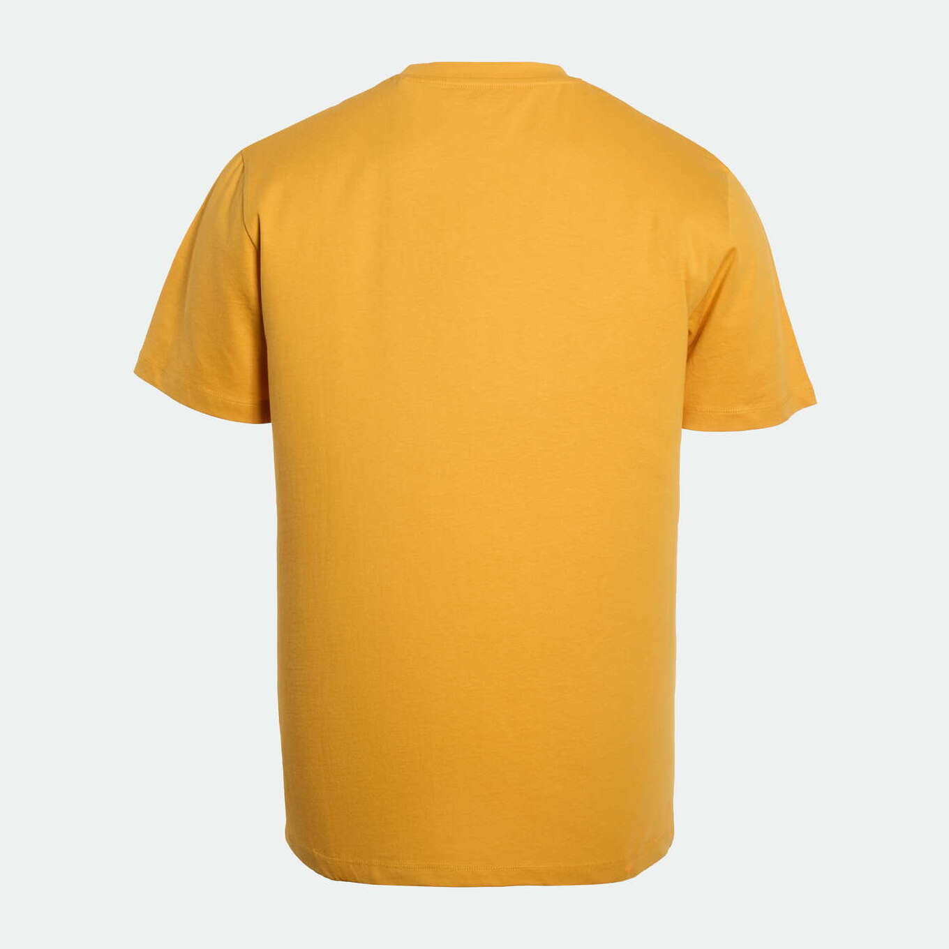 Camiseta MUNICH básica de algodón mostaza