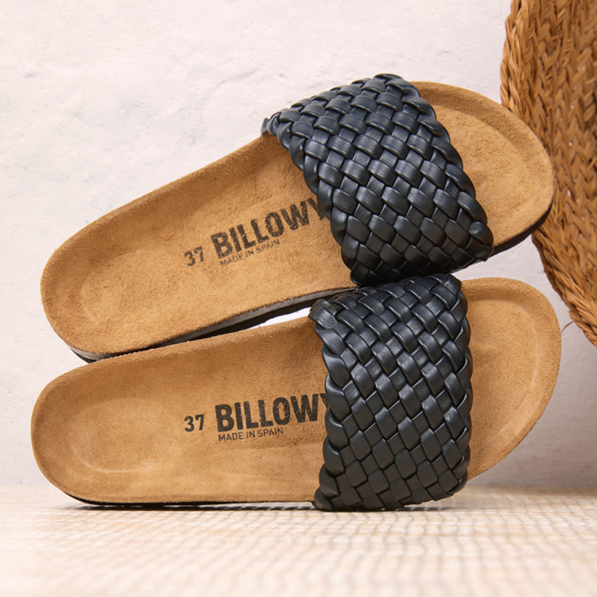 SANDALO CON ZEPPA BILLOWY NERO