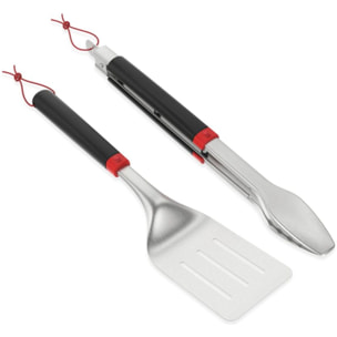 Ustensile barbecue WEBER 2 accessoires