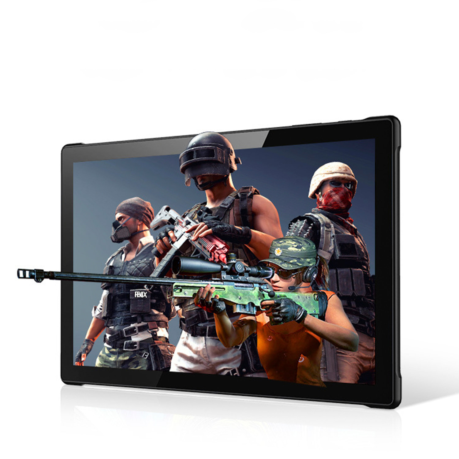 Tavoletta Wi-Fi K19. Sistema operativo Android 10. Schermo da 10'' 1280x800px. A100Quadcore da 2GHz. 2 GB di RAM + 32 GB. Doppia fotocamera.