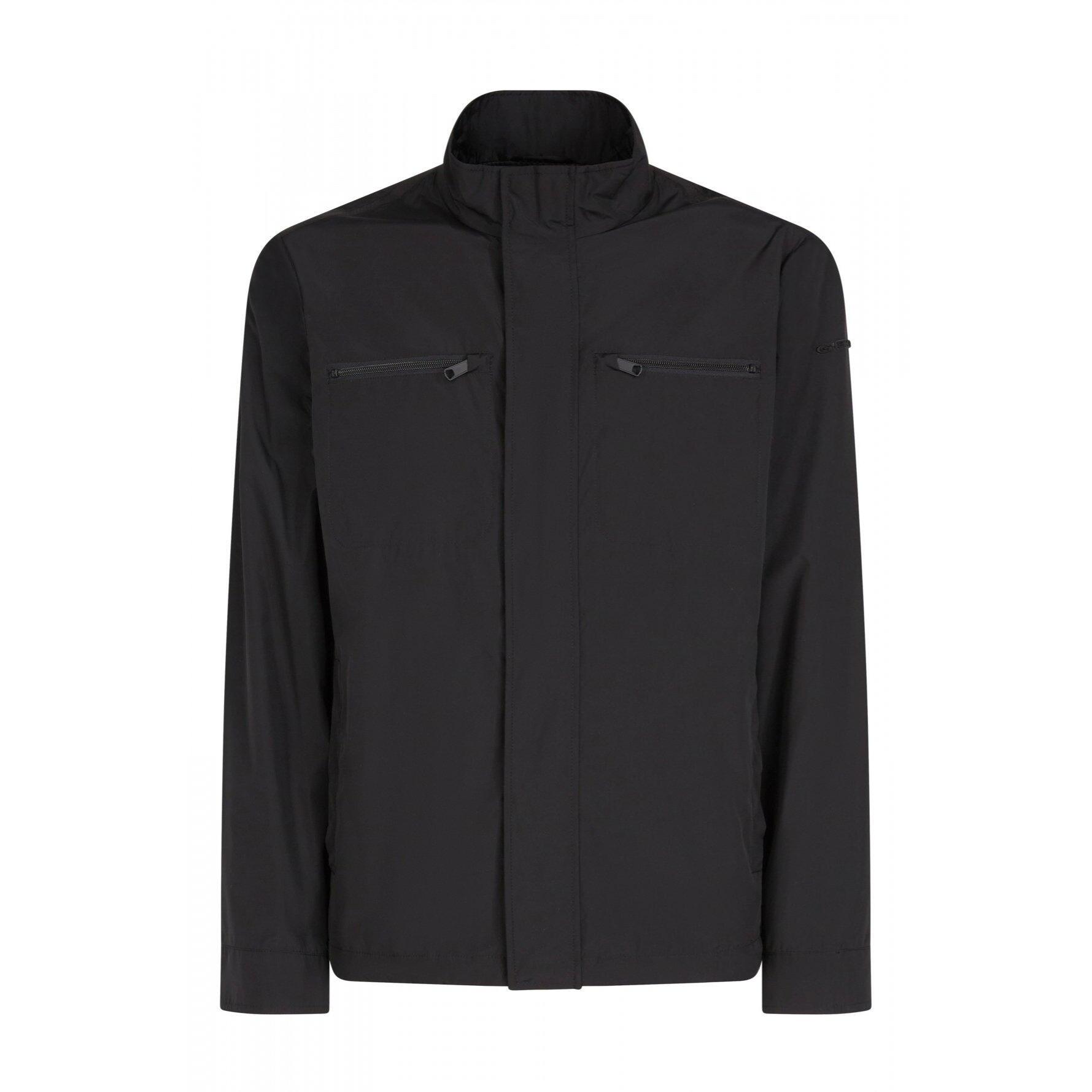 Chaquetas Hombre de la marca GEOX  modelo M JHARROD SHORT JKT NEGRO