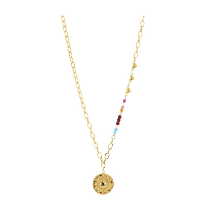 Collar Lux by Lux acabado oro 18k