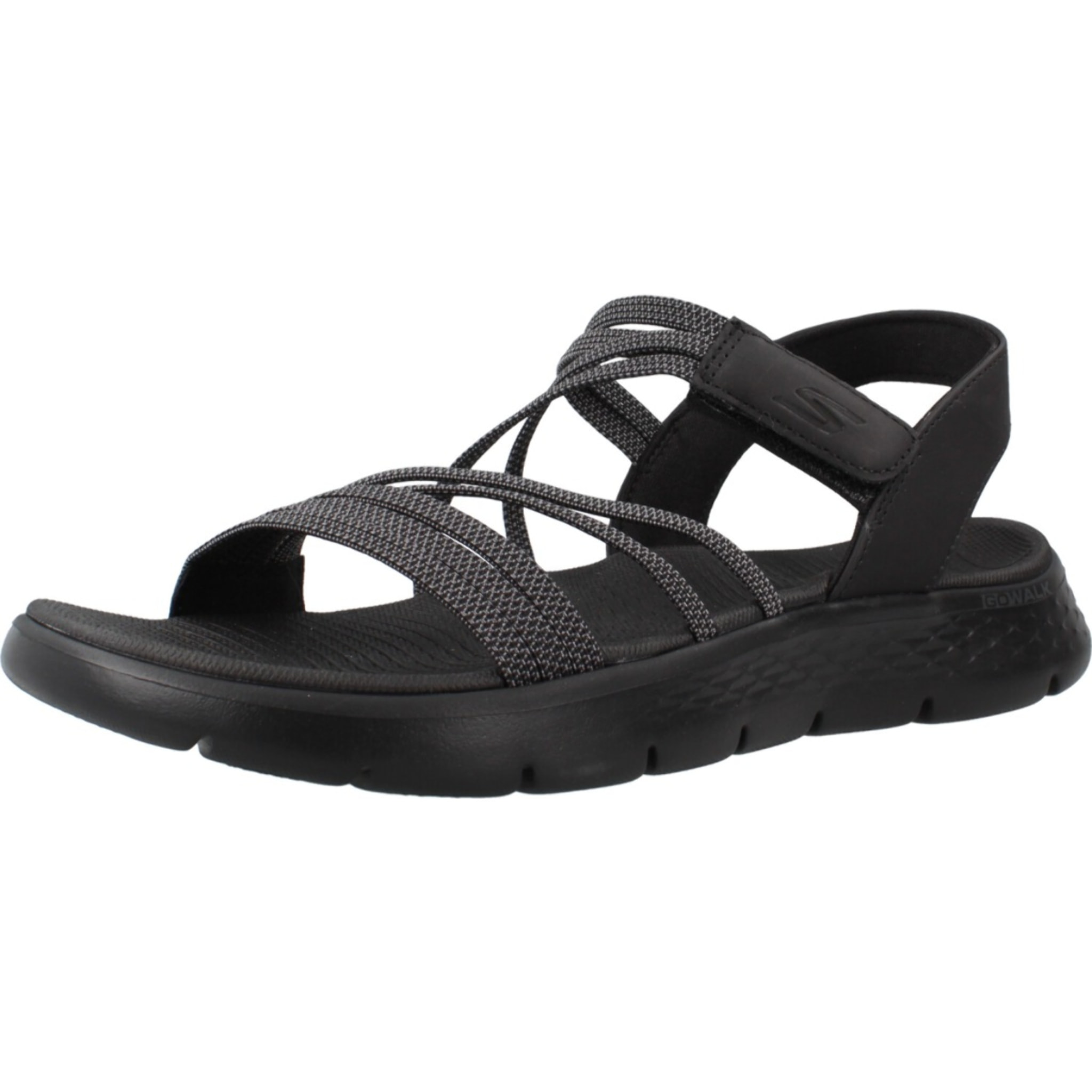 Sandalias Mujer Go Walk Flex Negro