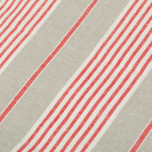 Mantel Rayas rojo
