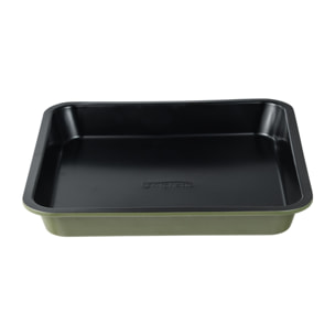 Molde cuadrado para horno 26x26x3,5 cm acero carbono ideal para repostería expert san ignacio