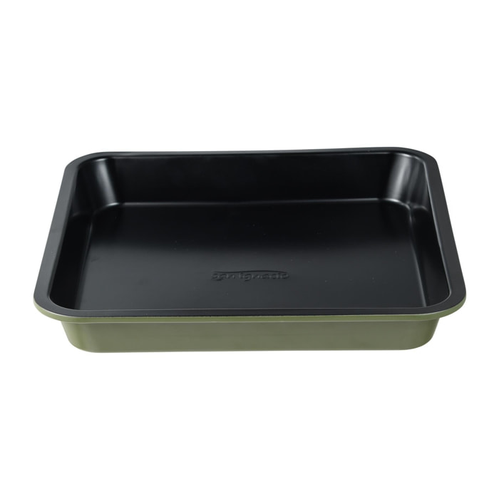 Molde cuadrado para horno 26x26x3,5 cm acero carbono ideal para repostería expert san ignacio