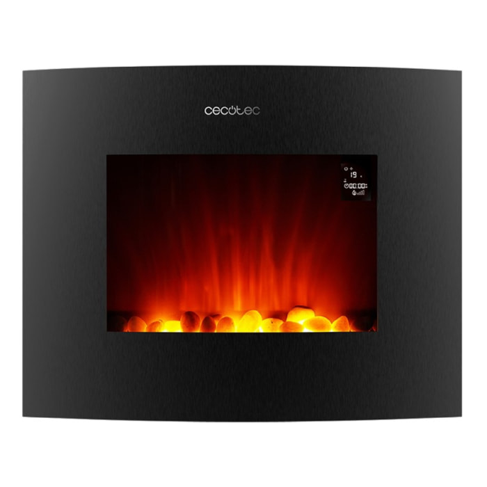 Cecotec Chimenea Eléctrica Ready Warm 2650 Curved Flames Connected. 2000 W Tamañ