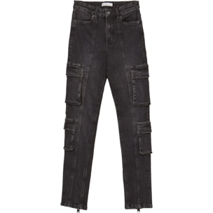 Jeans skinny cargo