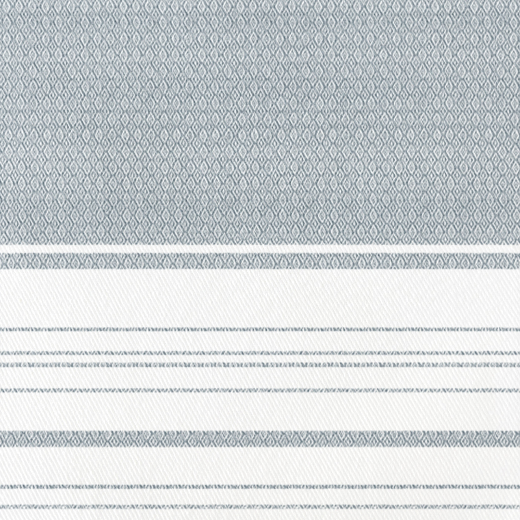 Nappe imprimée anti-tâches EDEN BLEU