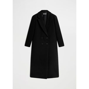 CAPPOTTO NERO CONBIPEL