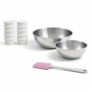 Set de 243 ustensiles de pâtisserie moules à gâteaux bol et spatule Zenker Smart Pastry