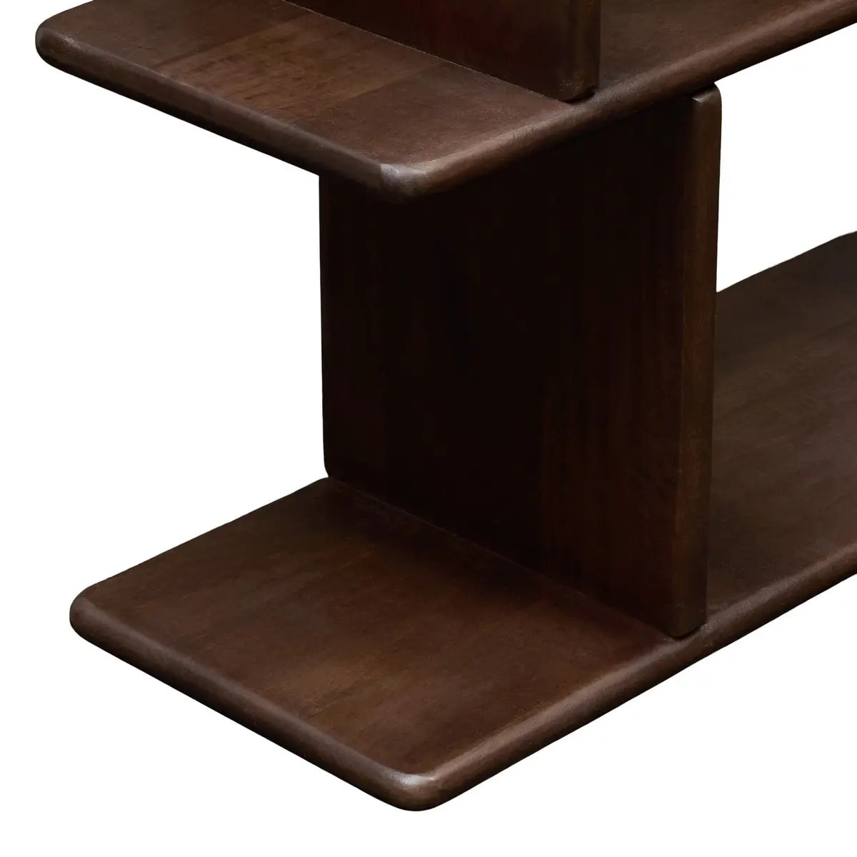 Étagère Nyero rectangulaire 30x110cm marron