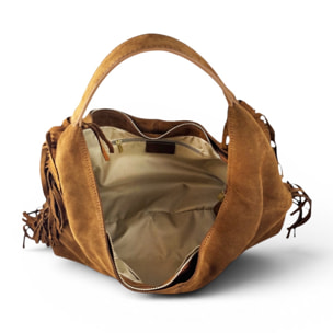 Bolso de hombro Cheval Firenze Belen Suede Cuero