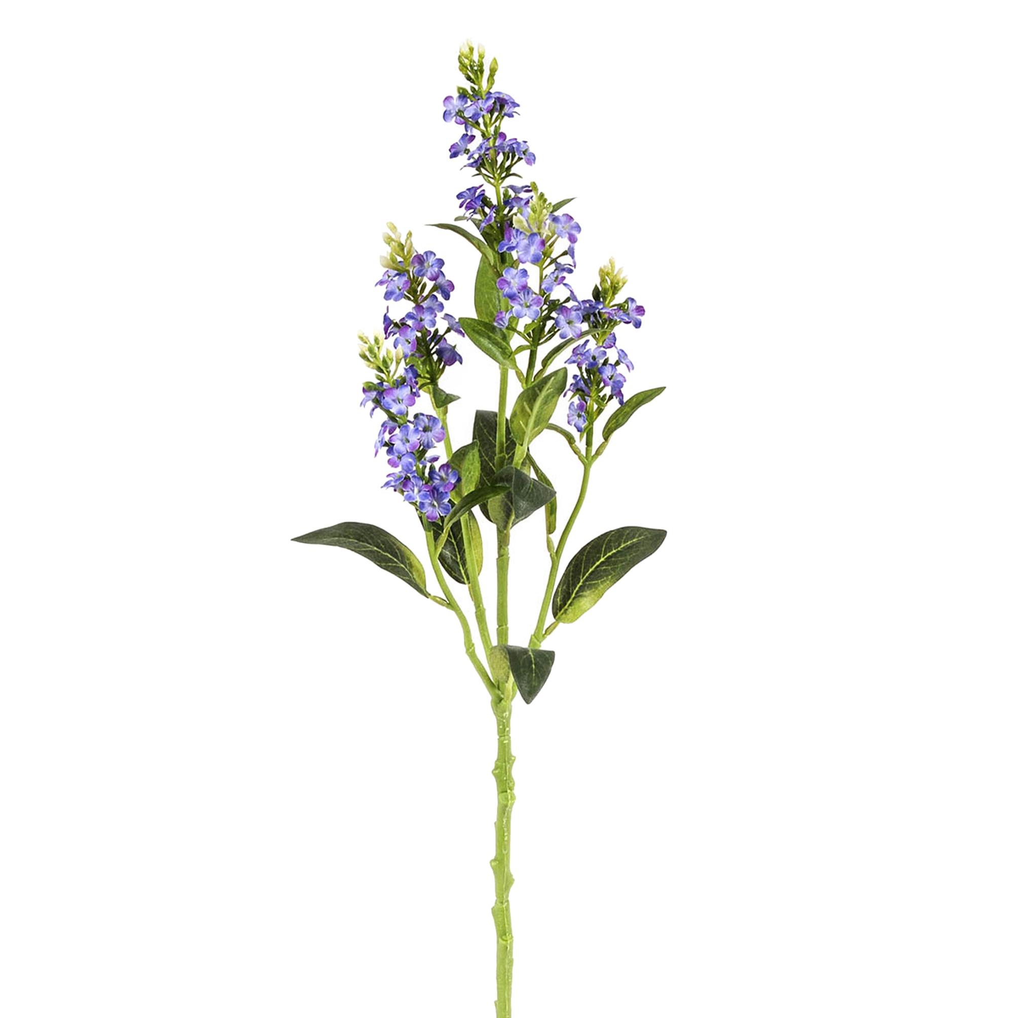 Ramo Di Bidens Composto Da 5 Fiori. Altezza 62 Cm - Pezzi 6 - 12X62X5cm - Colore: Blu - Bianchi Dino - Fiori Artificiali