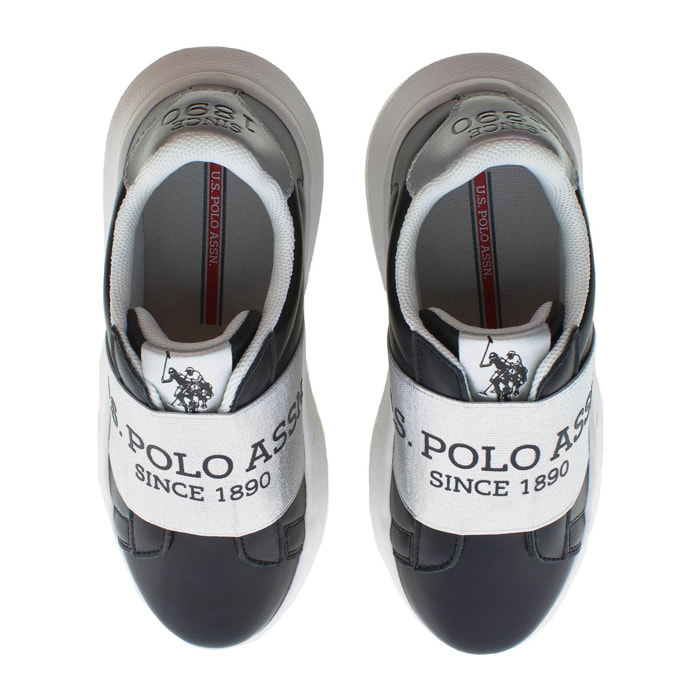 Sneakers U.S. Polo Assn Black Silver