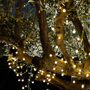 2 guirlandes solaires BILLY 60 ampoules 6,9M