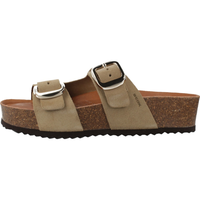 Sandalias Mujer de la marca GEOX  modelo D BRIONIA H MARRON CLARO