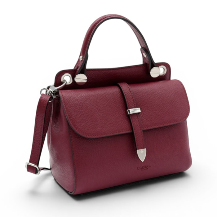 Bolso de mano Cheval Firenze Madison Burdeos