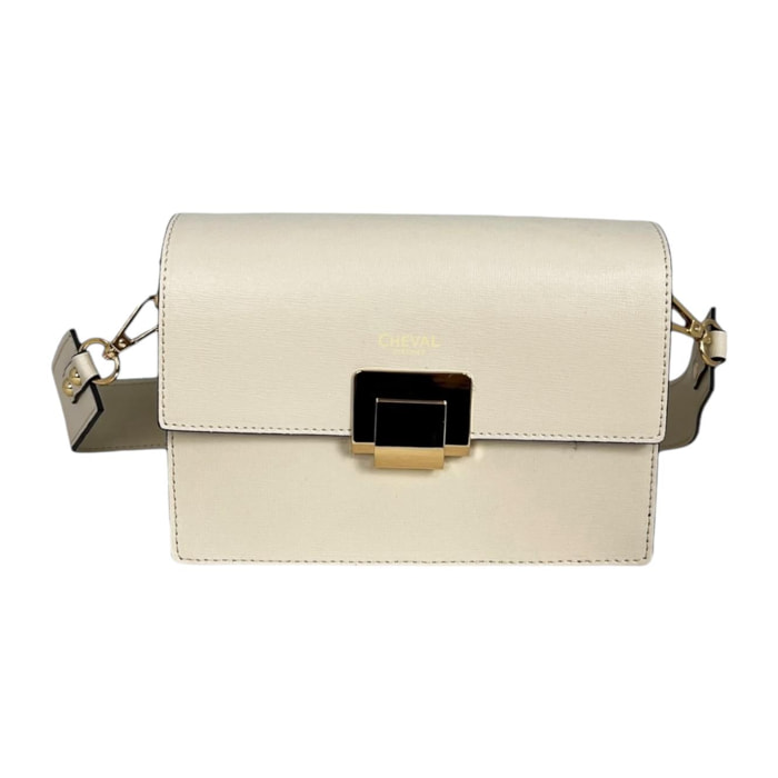 Borsa a spalla Cheval Firenze Ludovica Beige