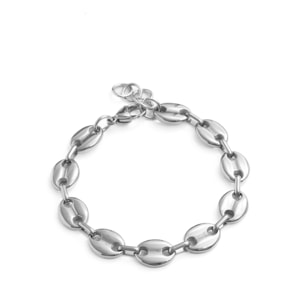 Pulsera Forbek acabado rodio