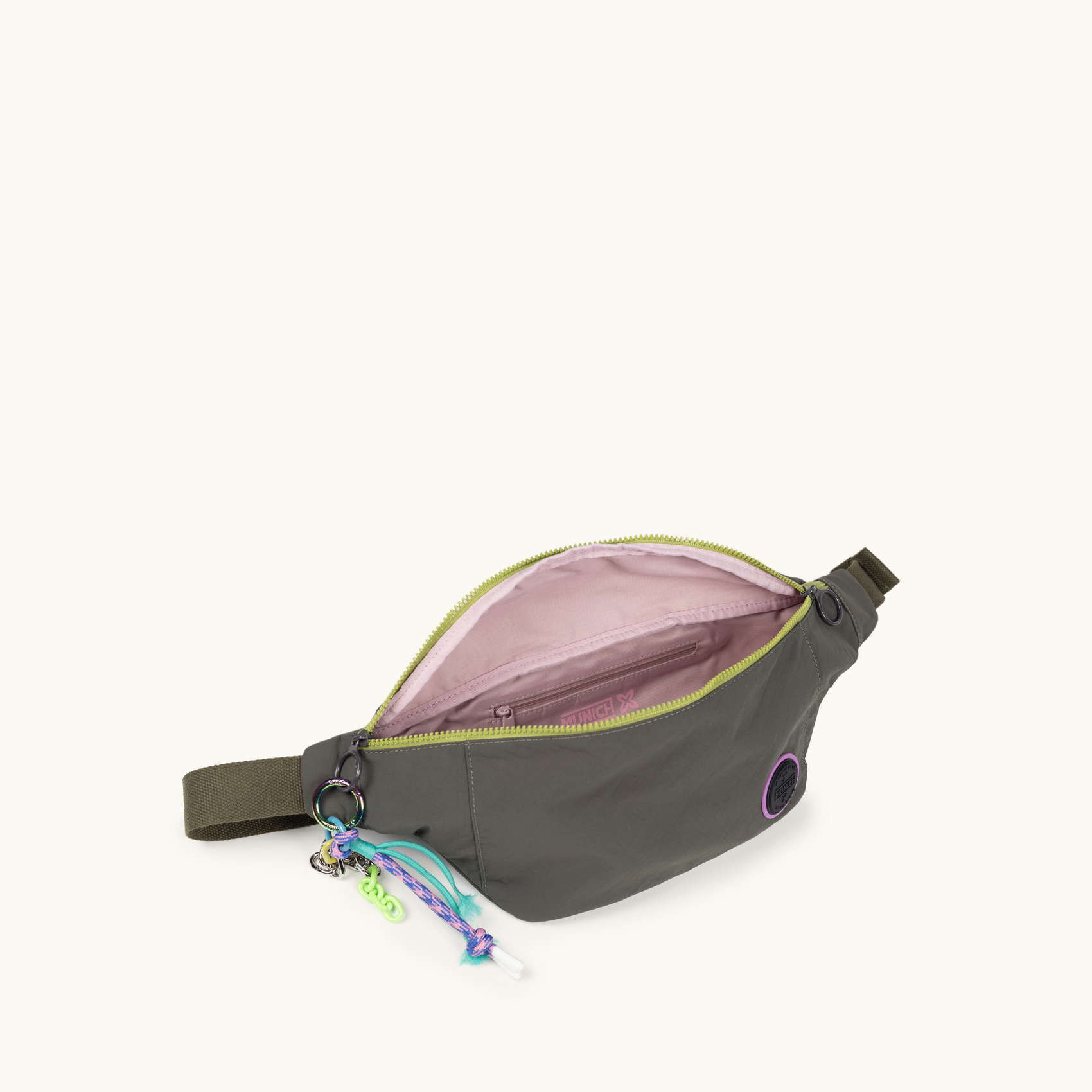 DEEP RECYCLED FW25 FANNYPACK XL C/KHAKI