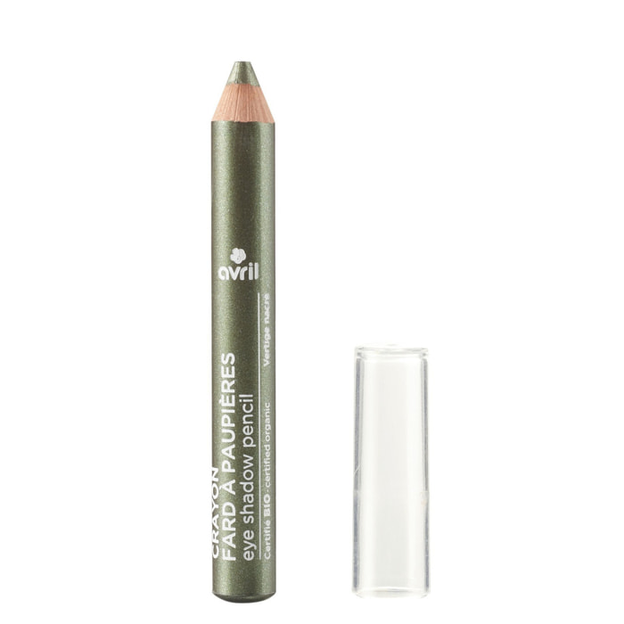 Fard à Paupières COSMOS Organic Ecocert - Crayon Fard à Paupières à l'Huile de Graine de Ricin Bio