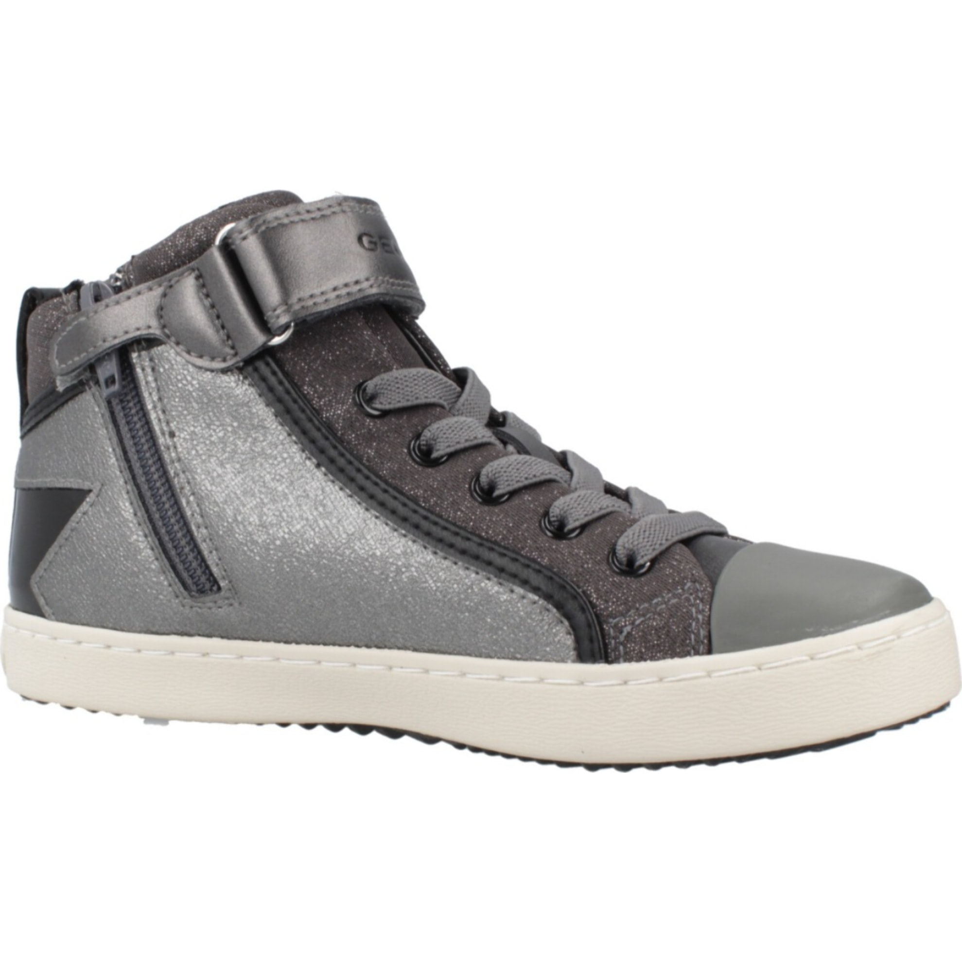 Zapatillas Niña de la marca GEOX  modelo J KALISPERA GIRL GRIS