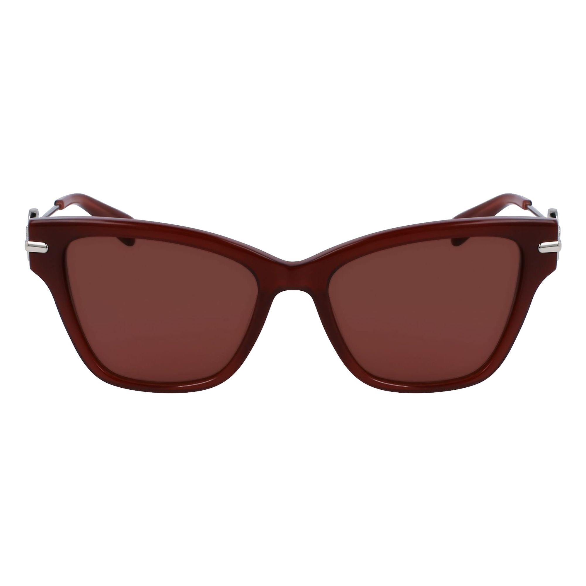 Longchamp - lunettes de soleil - marron - Couleur des verres : rouge - indice solaire : cat. 3