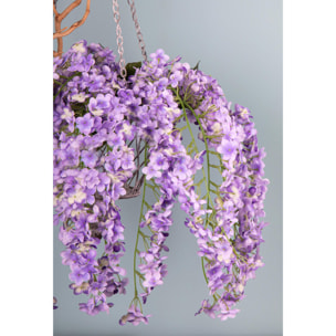 Inflorescenza Pendente. Altezza 64 Cm - Pezzi 3 - 20X64X20cm - Colore: Altro - Bianchi Dino - Fiori Artificiali