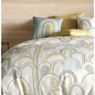 Parure Housse De Couette 3pcs 100% coton 57fils ColizÉ