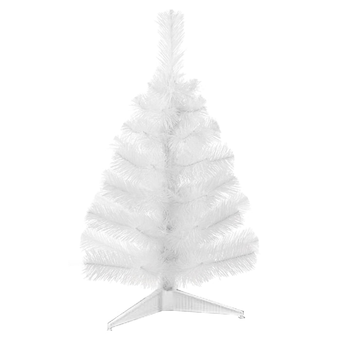 Elegante Arból de navidad Blanco 70 cm