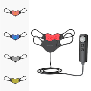 Maschera labiale di trattamento con luce LED con 4 colori.