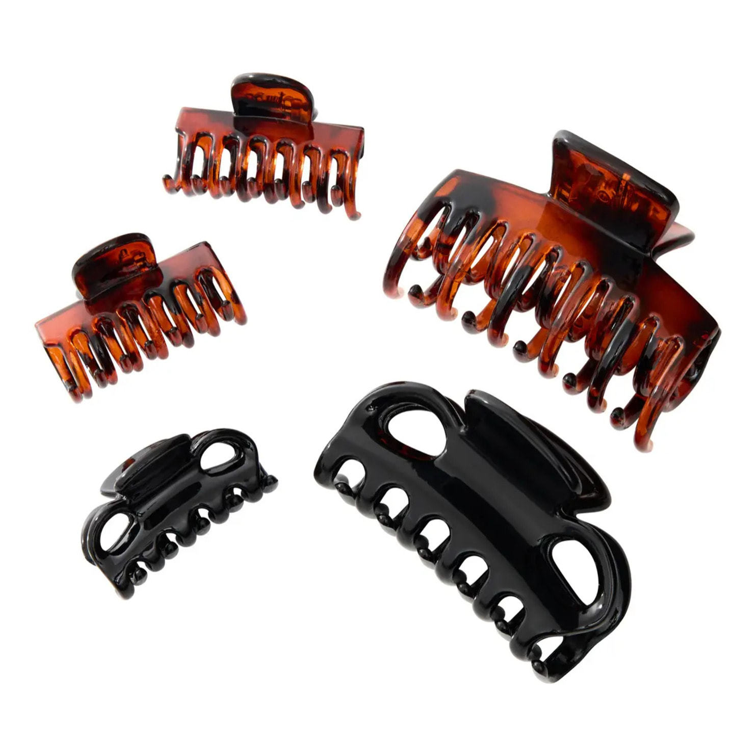 Boite avec 6 pinces à cheveux Selena