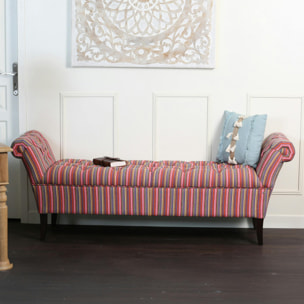 Banc méridienne capitonné BUTTON