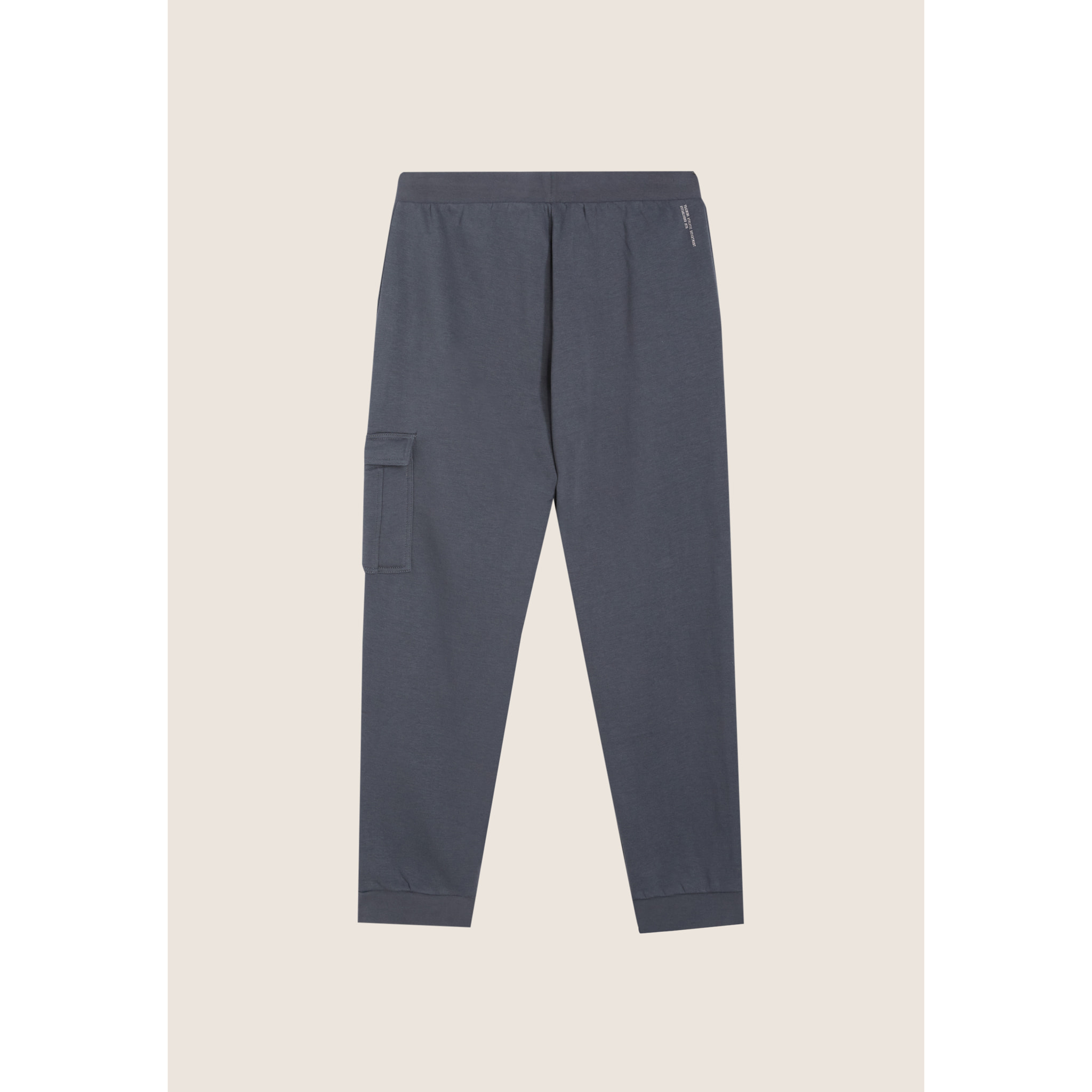 Pantaloni cargo in felpa con tasca applicata