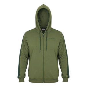 Tuta Uomo SUPERGA Cotone Felpato Full Zip Cappuccio