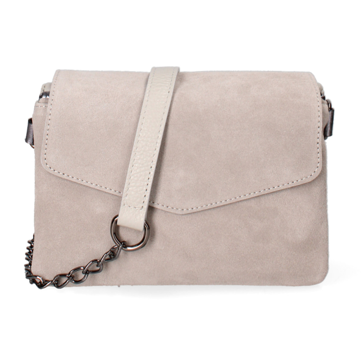 Borsa a tracolla da donna In Vera pelle Made in Italy 21x15x6 cm