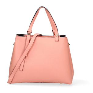 Borsa a mano da donna Made in Italy - Modello Novara Ultra - 100% pelle - 28.0 x 21.0 x 12.0 cm