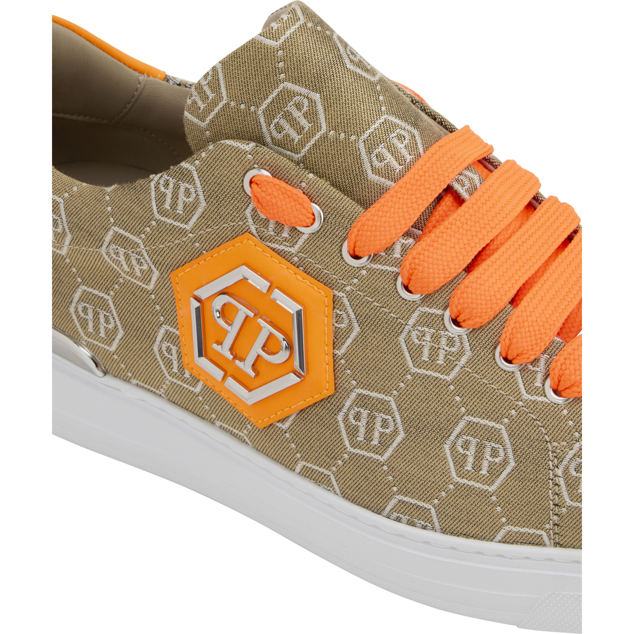 PHILIPP PLEIN Low-Top Sneakers Jacquard Monogram
