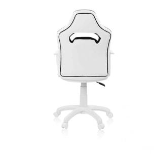 Silla gaming DRW Blanco - Negro DRW