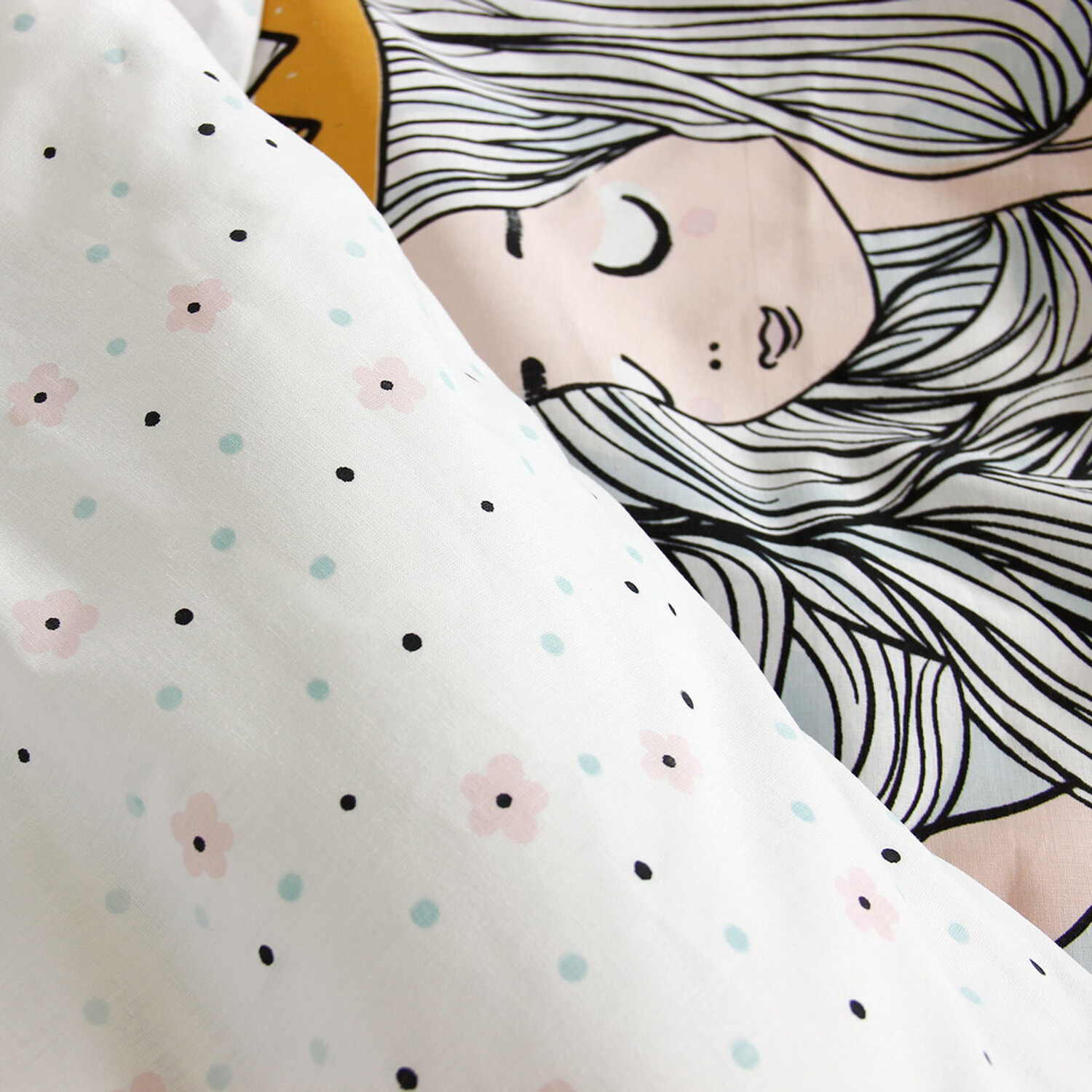 Parure de lit enfant 100% coton - magic