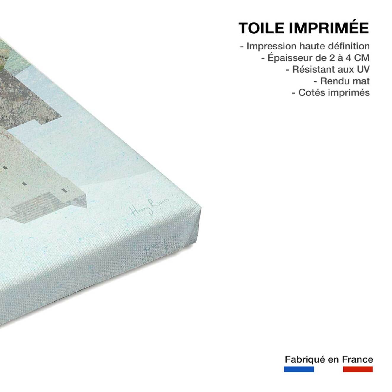 Tableau paysage ecosse  Toile imprimée